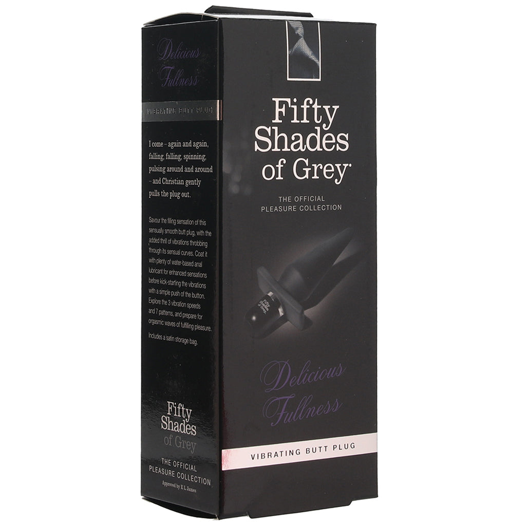 Delicious Fullness Vibrating Silicone Butt Plug Anal Sex Toys > Butt Plugs - Tophatter Daily Deals