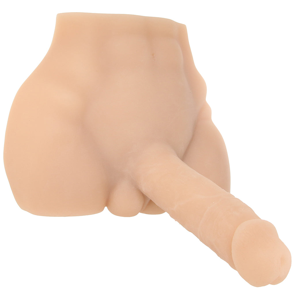 Easy Rider Thrusting Torso Masturbator in Light - Tophatter's Adult Sex Toys Online Male Masturbators > Realistic Butts - Tophatter Daily Deals