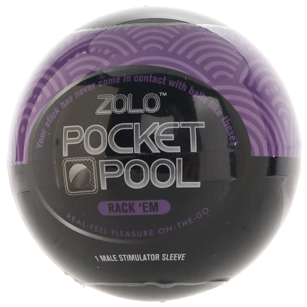 Pocket Pool Rack 'Em Stroker - Tophatter's Adult Products Male Masturbators > Pocket Strokers - Tophatter Daily Deals