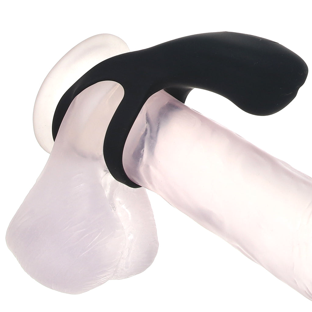 Closer Feel Vibrating Cock Ring Cock Rings - Tophatter Daily Deals