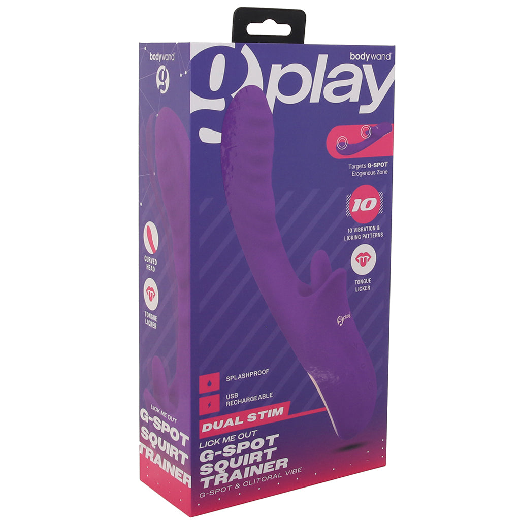 Bodywand G-Play Lick Me Out G-Spot Squirt Trainer Vibe - Tophatter's Adult Sex Toys Online Vibrators > G-Spot Vibrators - Tophatter Daily Deals