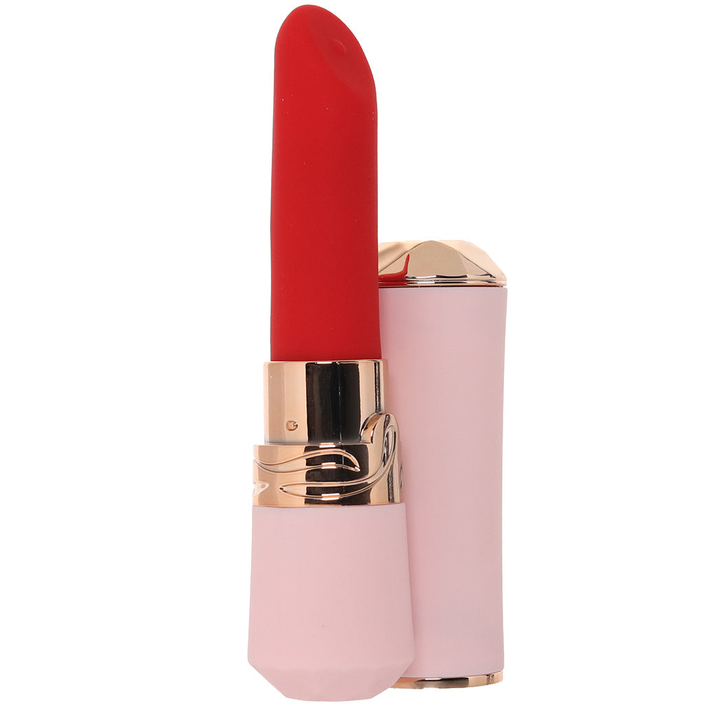 Loveline Dahlia Lipstick Vibe Vibrators > Clitoral Stimulators - Tophatter Daily Deals