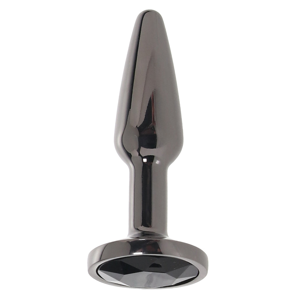 Rear Assets Small Tapered Butt Plug in Gunmetal - Tophatter's Adult Sex Toys Online Anal Sex Toys > Butt Plugs - Tophatter Daily Deals