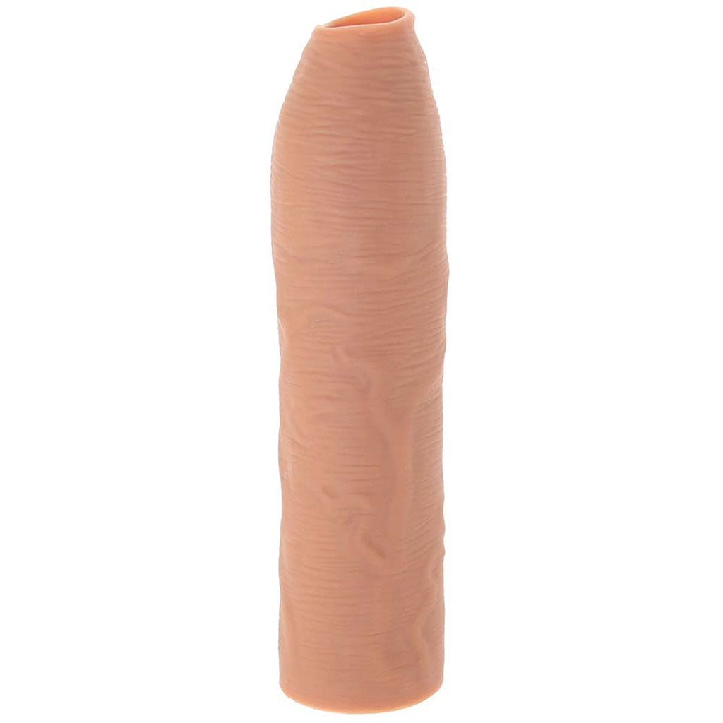 Fantasy X-tensions Elite Uncut Silicone Enhancer in Tan - Tophatter's Adult Products Male Enhancement > Extenders and Sleeves - Tophatter Daily Deals