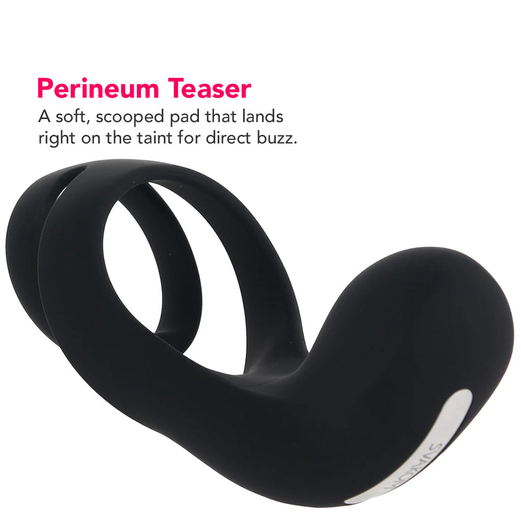 Benedict Double Ring Perineum Stimulator Cock Rings - Tophatter Daily Deals