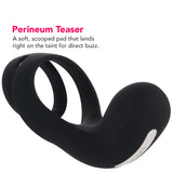 Benedict Double Ring Perineum Stimulator Cock Rings - Tophatter Daily Deals