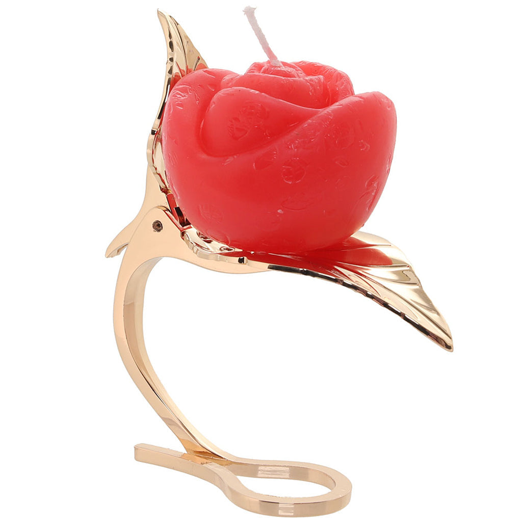 Master Series Burning Passion Rose Candle & Holder Bondage and Fetish > Tools & Accessories - Tophatter Daily Deals
