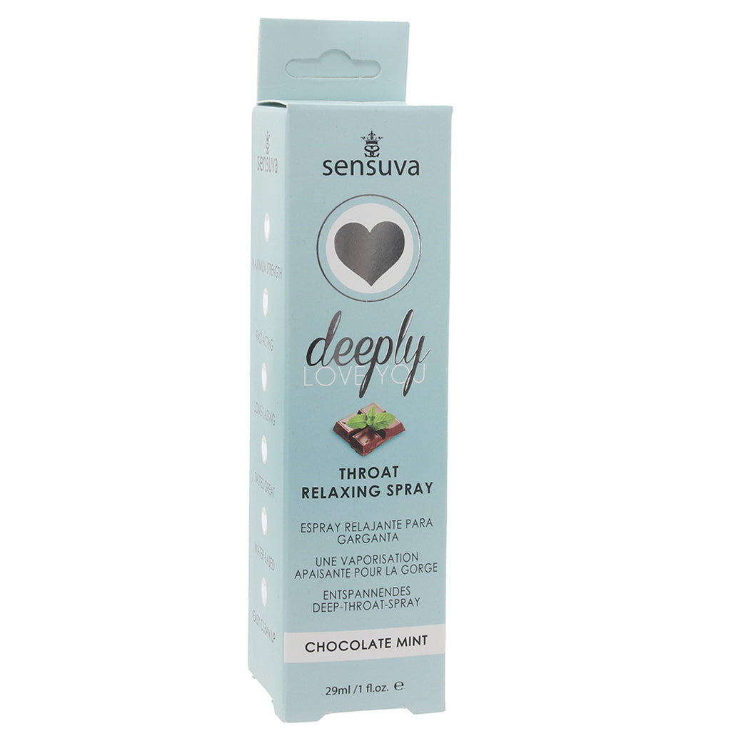 Deeply Love You Throat Relaxer 1oz/29ml in Chocolate Mint Lubes and Lotions > Sexual Stimulants - Tophatter Daily Deals