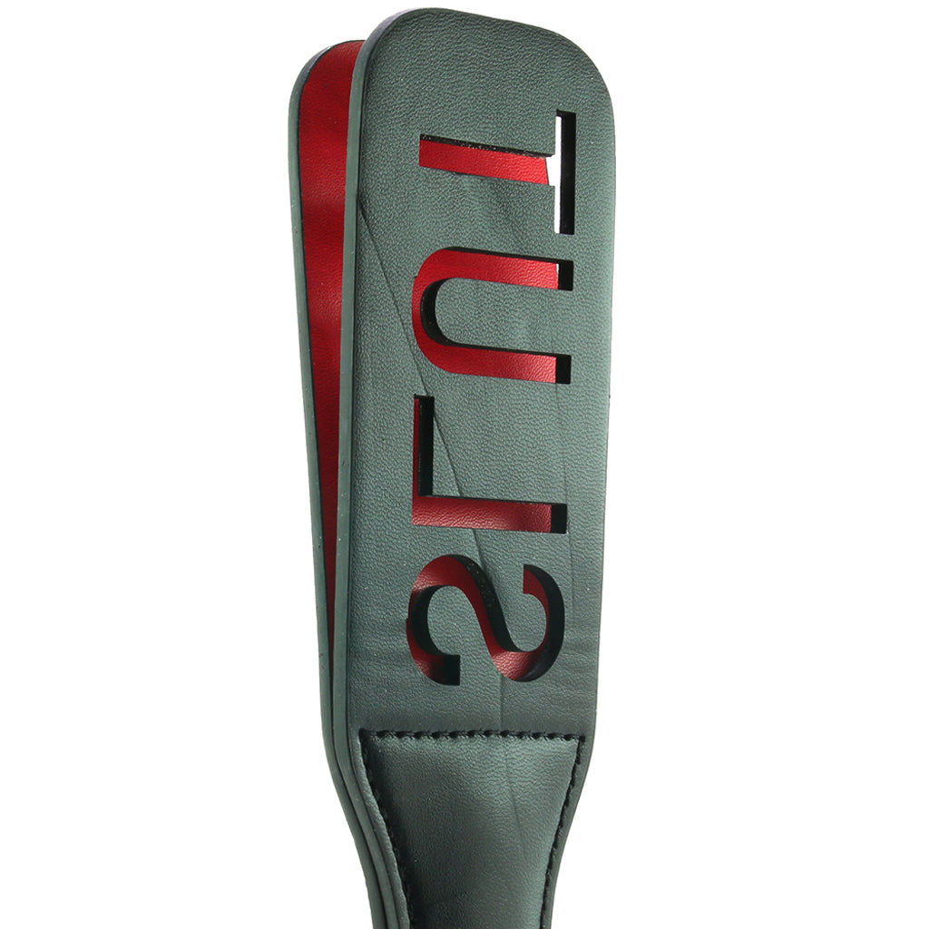 Ouch! SLUT Paddle - Tophatter's Adult Products Bondage and Fetish > Whips and Crops - Tophatter Daily Deals