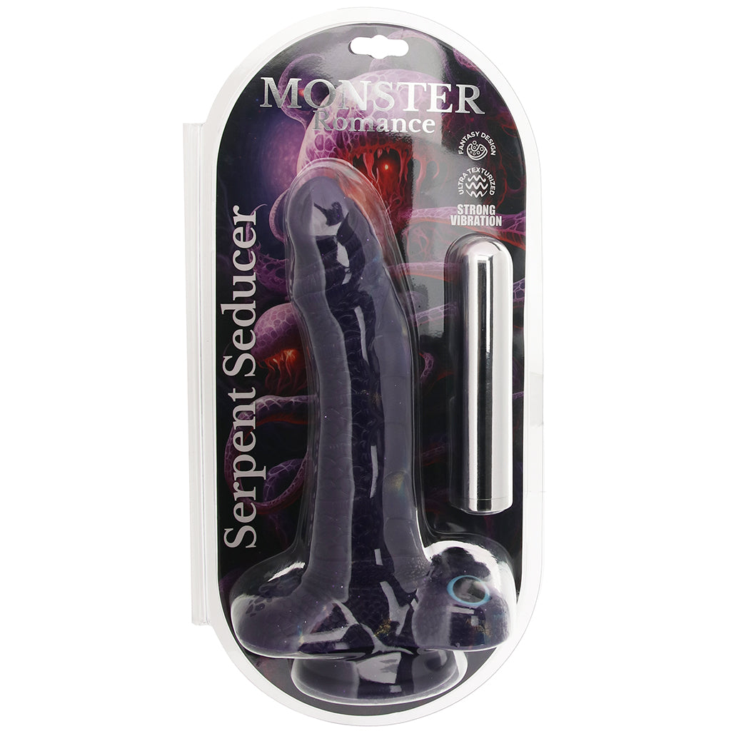 Monster Romance Serpent Seducer Dildo with Bullet Vibe - Tophatter's Adult Sex Toys Online Dildo Sex Toys > Fantasy Dildos - Tophatter Daily Deals