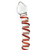 gläs Mr. Swirly Glass Dildo Dildo Sex Toys > G-Spot Dildos - Tophatter Daily Deals
