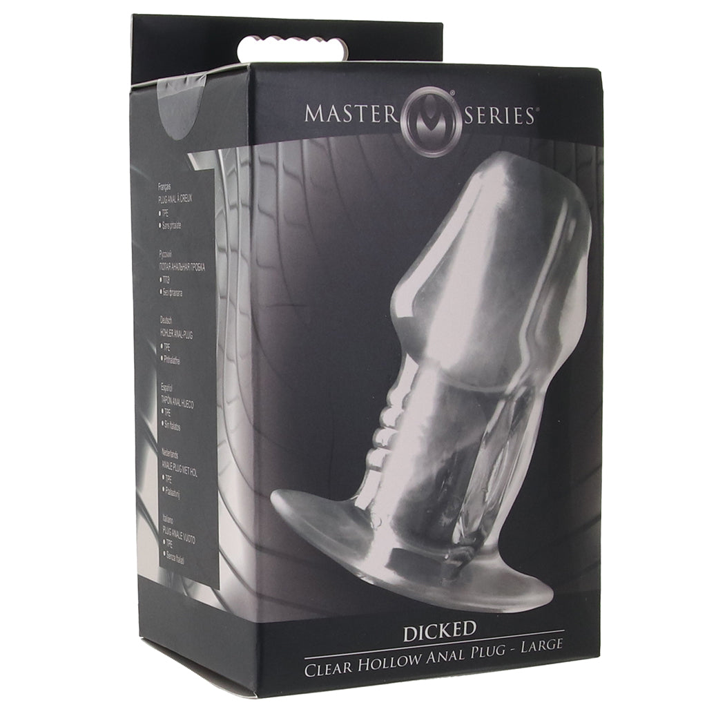 Master Series Dicked Hollow Anal Plug in Large Anal Sex Toys > Butt Plugs - Tophatter Daily Deals