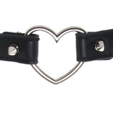 Master Series Spiked Heart Choker in Black Bondage and Fetish > Tools & Accessories - Tophatter Daily Deals
