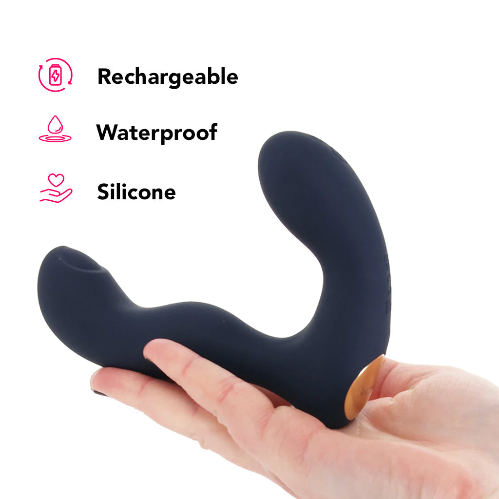 Iker Neo Interactive Prostate Vibe in Navy Blue Anal Sex Toys > Prostate Massagers - Tophatter Daily Deals