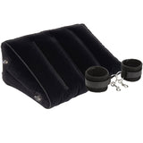 LuxFetish Inflatable Position Wedge with Cuffs Bondage and Fetish > Tools & Accessories - Tophatter Daily Deals