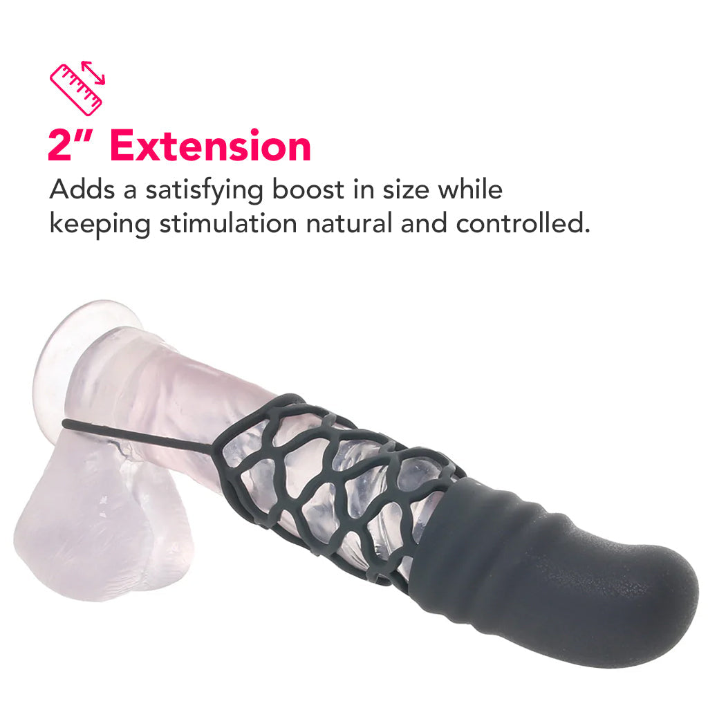 Silicone 2 Inch Extension in Black Male Enhancement > Extenders and Sleeves - Tophatter Daily Deals