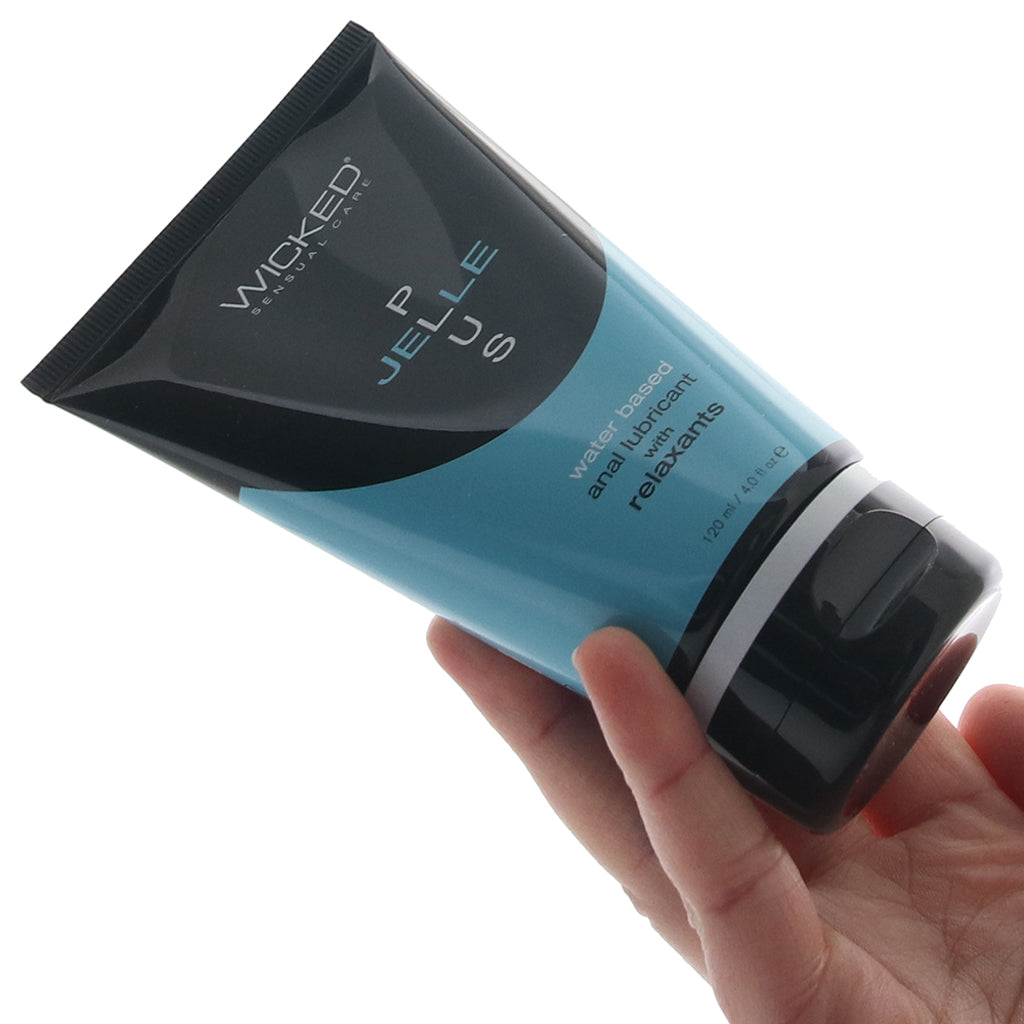 Jelle Plus Naturally Relaxing Anal Lube in 4oz/120ml Lubes and Lotions > Anal Sex Lubes - Tophatter Daily Deals