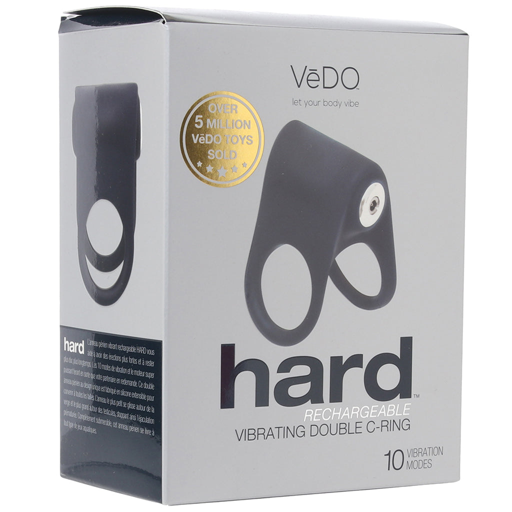 Hard Double C-Ring Vibe Cock Rings - Tophatter Daily Deals