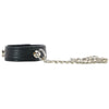 Blue Line Snap Cock Ring with Leash Bondage and Fetish > Cock and Ball Devices - Tophatter Daily Deals