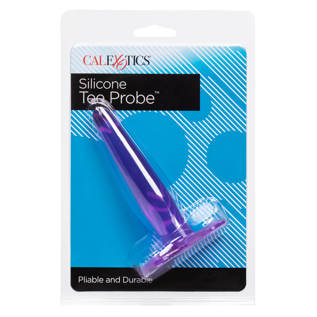 Silicone Tee Probe in Purple Anal Sex Toys > Butt Plugs - Tophatter Daily Deals