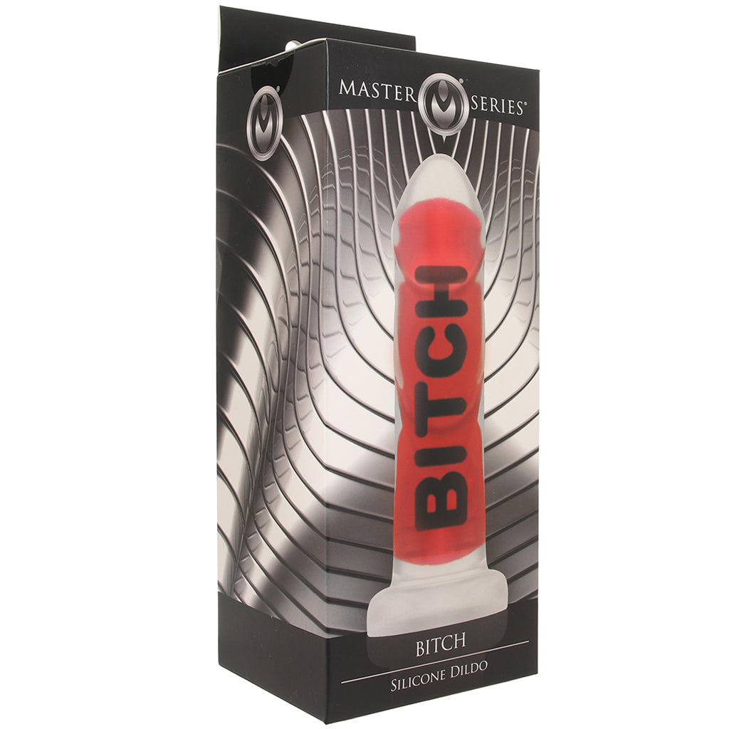 Master Series Bitch Silicone Dildo - Tophatter's Adult Sex Toys Online Dildo Sex Toys > Realistic Dildos - Tophatter Daily Deals
