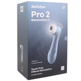 Satisfyer Pro 2 Gen 2 Air Pulse Stimulator in Blue Vibrators > Clitoral Stimulators - Tophatter Daily Deals