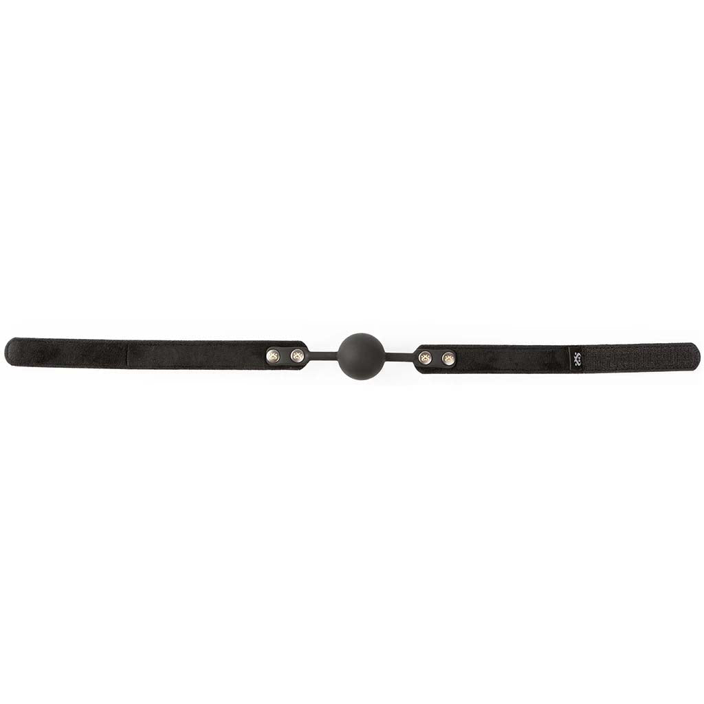 Sei Mio Strictly Come Quietly Soft Strap Silicone Ball Gag - Tophatter's Adult Sex Toys Online Bondage and Fetish > Ball Gags & Mouth Restraints - Tophatter Daily Deals