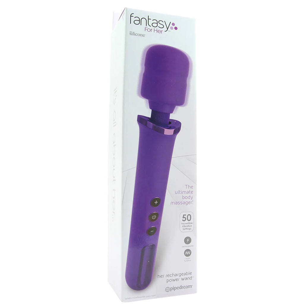 Fantasy For Her Rechargeable Power Wand Vibrators > Wands - Tophatter Daily Deals
