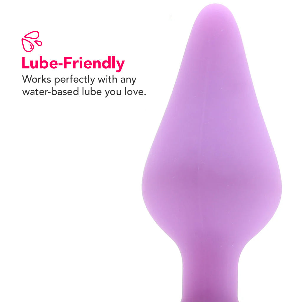 Candy Hearts Do Me Now Small Butt Plug in Purple Anal Sex Toys > Butt Plugs - Tophatter Daily Deals