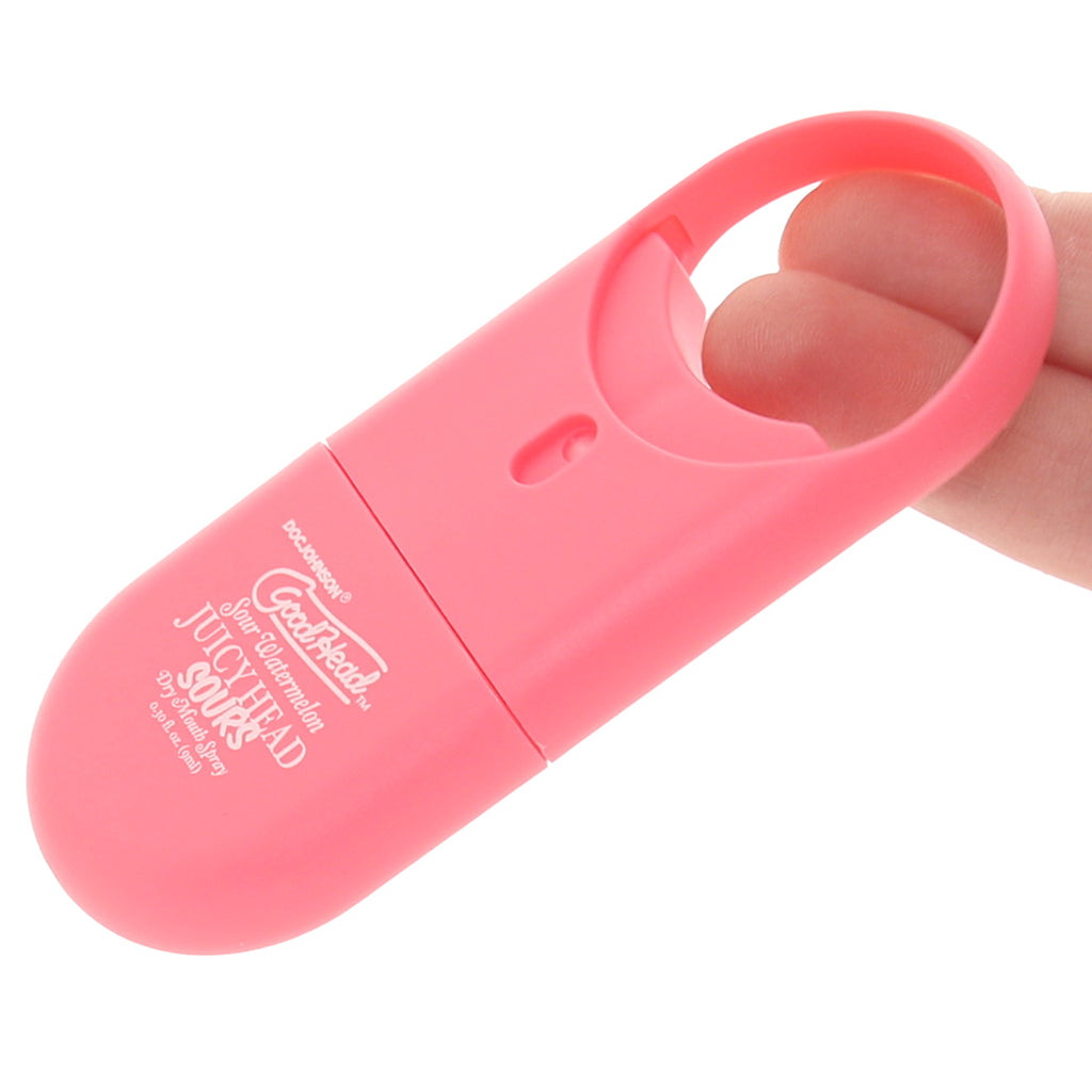 GoodHead Juicy Head Sours Mouth Spray To-Go in Watermelon - Tophatter's Adult Sex Toys Online Lubes and Lotions > Flavored Sex Lubes - Tophatter Daily Deals