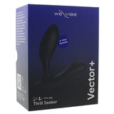 We-Vibe Vector + Prostate Massager in Charcoal Anal Sex Toys > Prostate Massagers - Tophatter Daily Deals