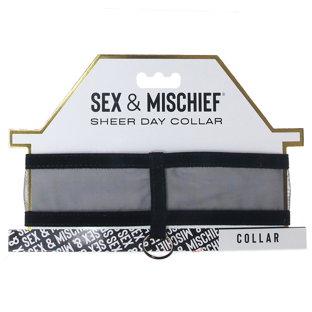 Sex & Mischief Sheer Day Collar Bondage and Fetish > Tools & Accessories - Tophatter Daily Deals