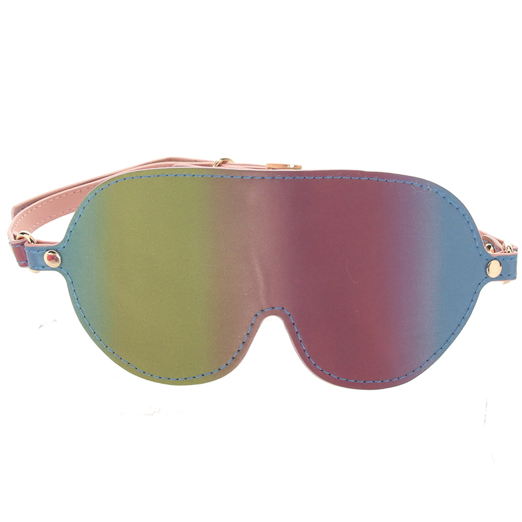 Spectra Bondage Blindfold in Rainbow - Tophatter's Adult Sex Toys Online Bondage and Fetish > Pleasure Masks and Dress Up Play - Tophatter Daily Deals