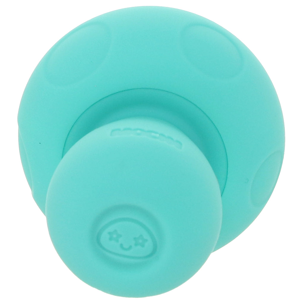 Mochi Silicone Mushroom Mini Vibe in Teal Vibrators > Clitoral Stimulators - Tophatter Daily Deals