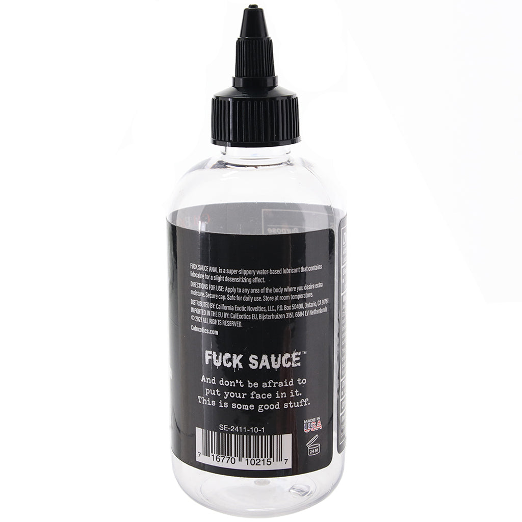 F**k Sauce Anal Numbing Lube 8oz/236.6ml Lubes and Lotions > Anal Sex Lubes - Tophatter Daily Deals