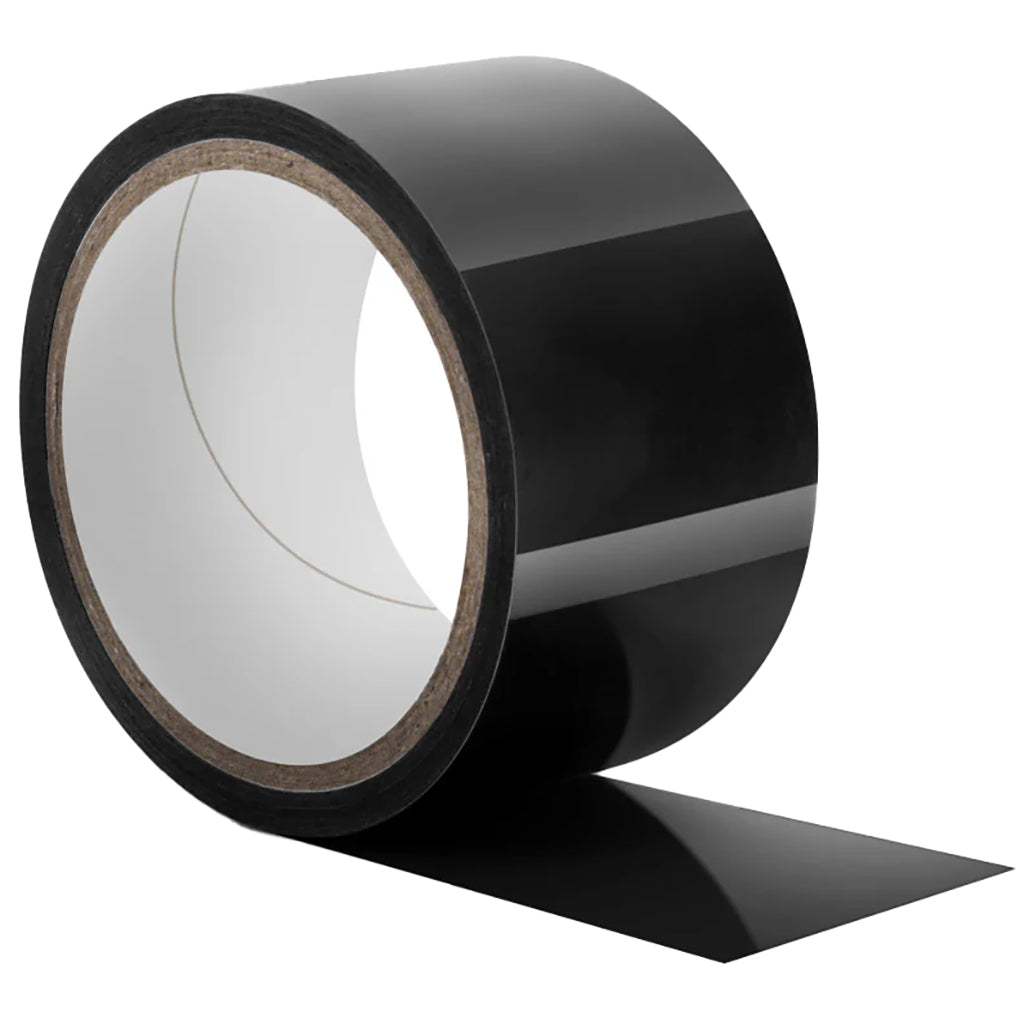 Temptasia 60 Foot Bondage Tape in Black - Tophatter's Adult Products Bondage and Fetish > Restraints - Tophatter Daily Deals