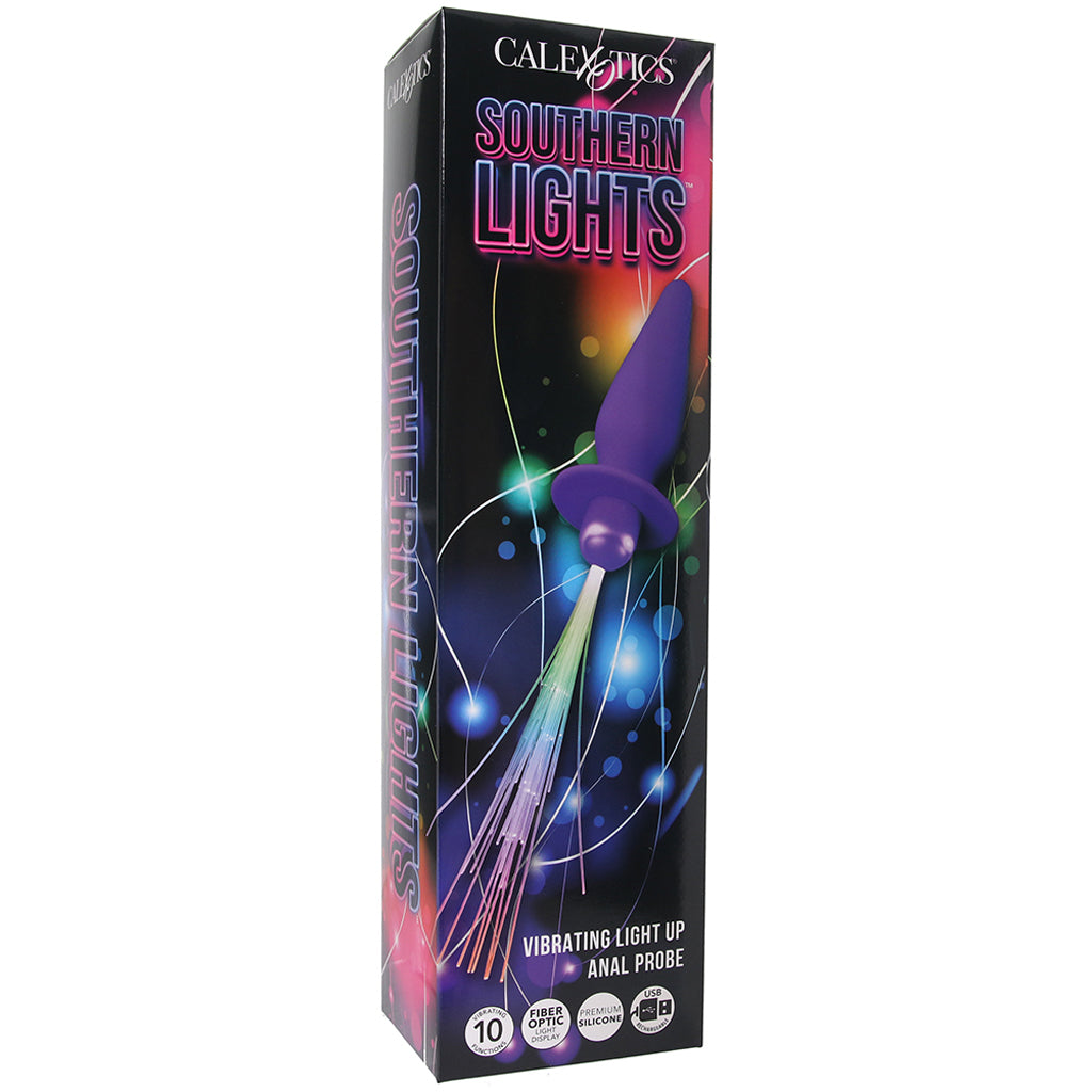 Southern Lights Vibrating Butt Plug in Purple Anal Sex Toys > Butt Plugs - Tophatter Daily Deals