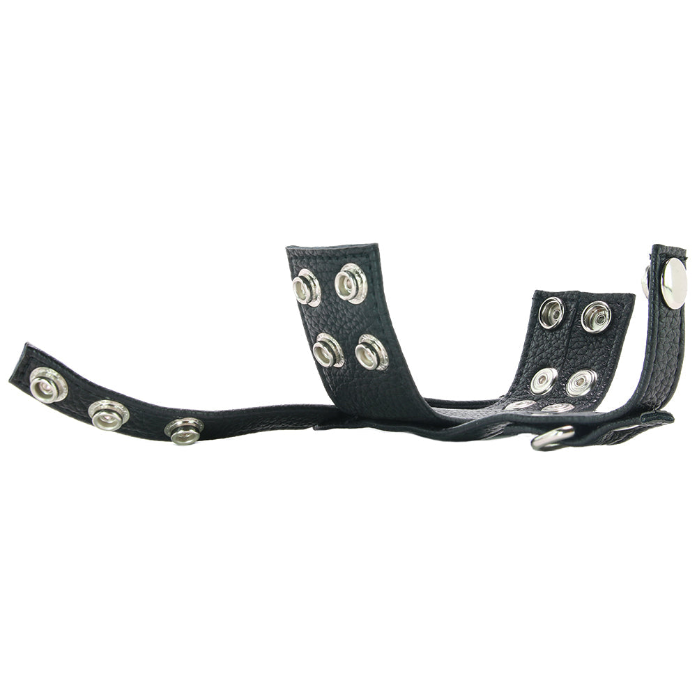 Blue Line 1.5 Inch Cock Ring, Ball Stretcher & Weight Ring Bondage and Fetish > Cock and Ball Devices - Tophatter Daily Deals