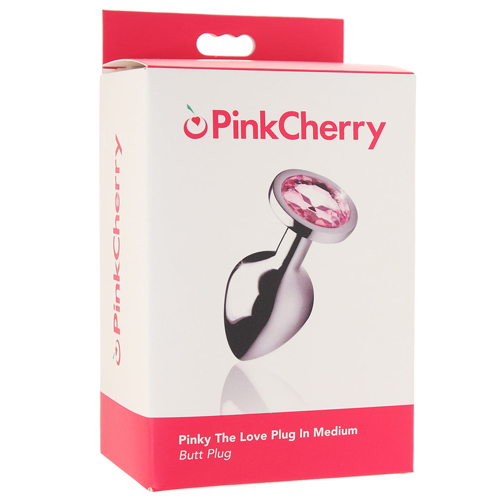 PinkCherry The Love Plug in Medium - Tophatter's Adult Products Anal Sex Toys > Butt Plugs - Tophatter Daily Deals