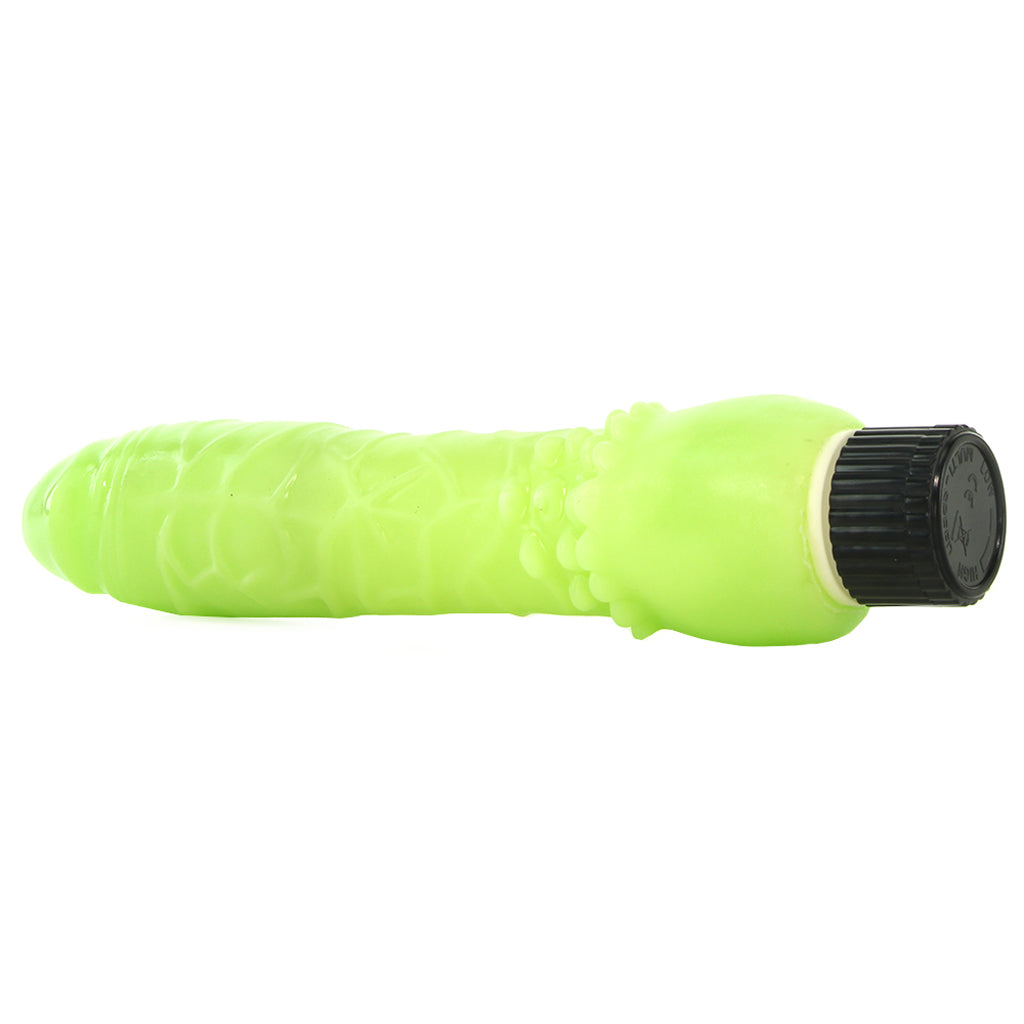 Glow-In-The-Dark Jelly Penis Vibe Vibrators > Realistic Vibrator Dildos - Tophatter Daily Deals
