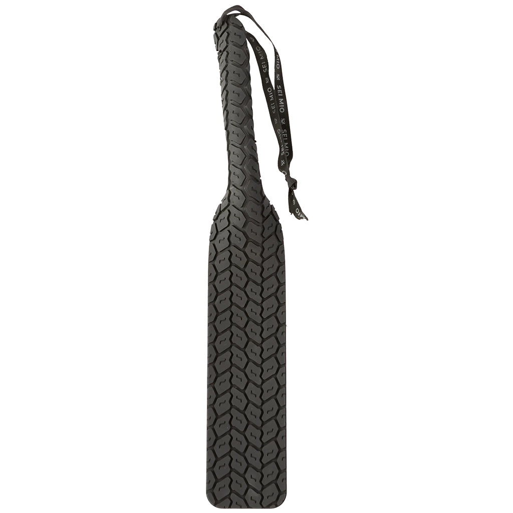 Sei Mio Tread Carefully Tyre Texured Paddle - Tophatter's Adult Sex Toys Online Bondage and Fetish > Whips and Crops - Tophatter Daily Deals