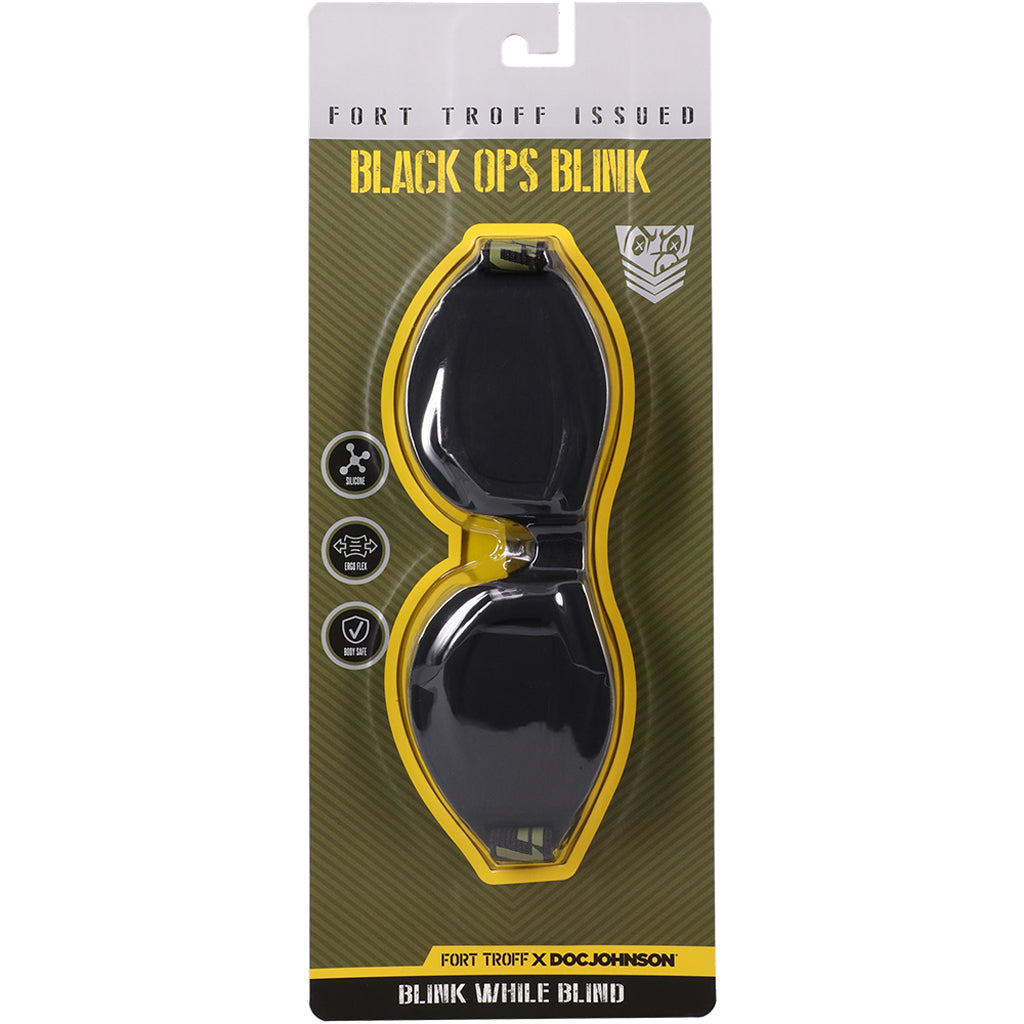 Fort Troff Black Ops Blink Blindfold Bondage and Fetish > Pleasure Masks and Dress Up Play - Tophatter Daily Deals