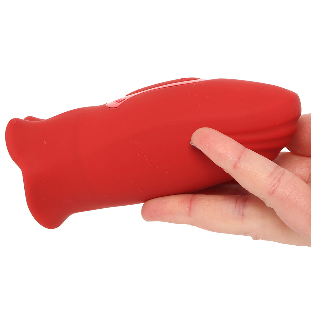 Clit-Tastic Tongue Licking Lover Vibe Vibrators > Clitoral Stimulators - Tophatter Daily Deals