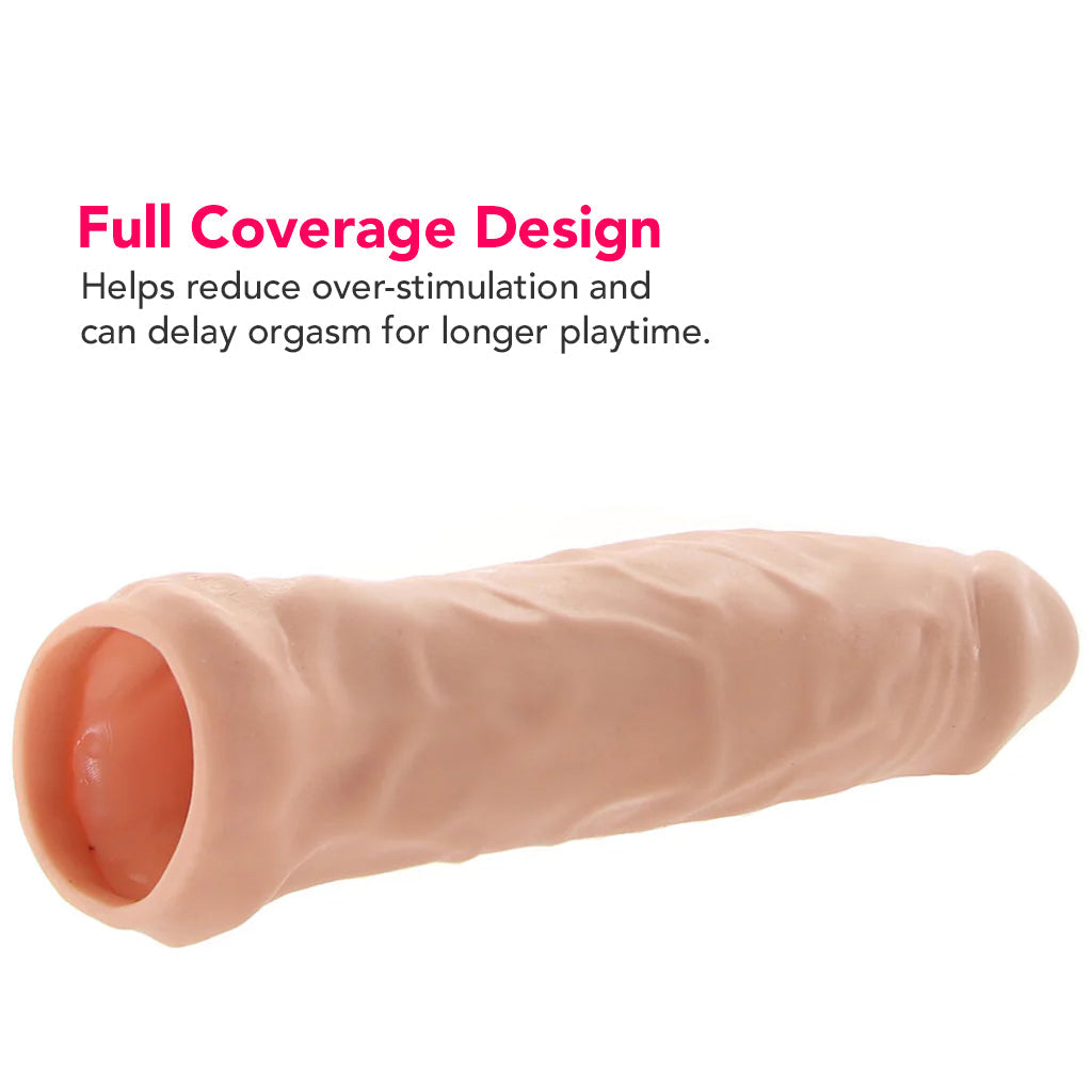 RealRock Penis Sleeve 6 Inch Extender in White Male Enhancement > Extenders and Sleeves - Tophatter Daily Deals