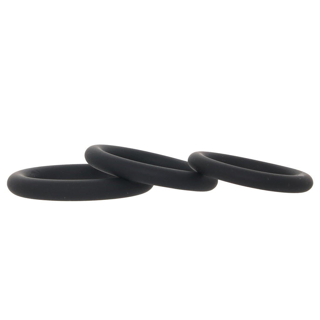 LEVELZ 3 Piece Classic Cock Ring Set in L-XXL Cock Rings - Tophatter Daily Deals