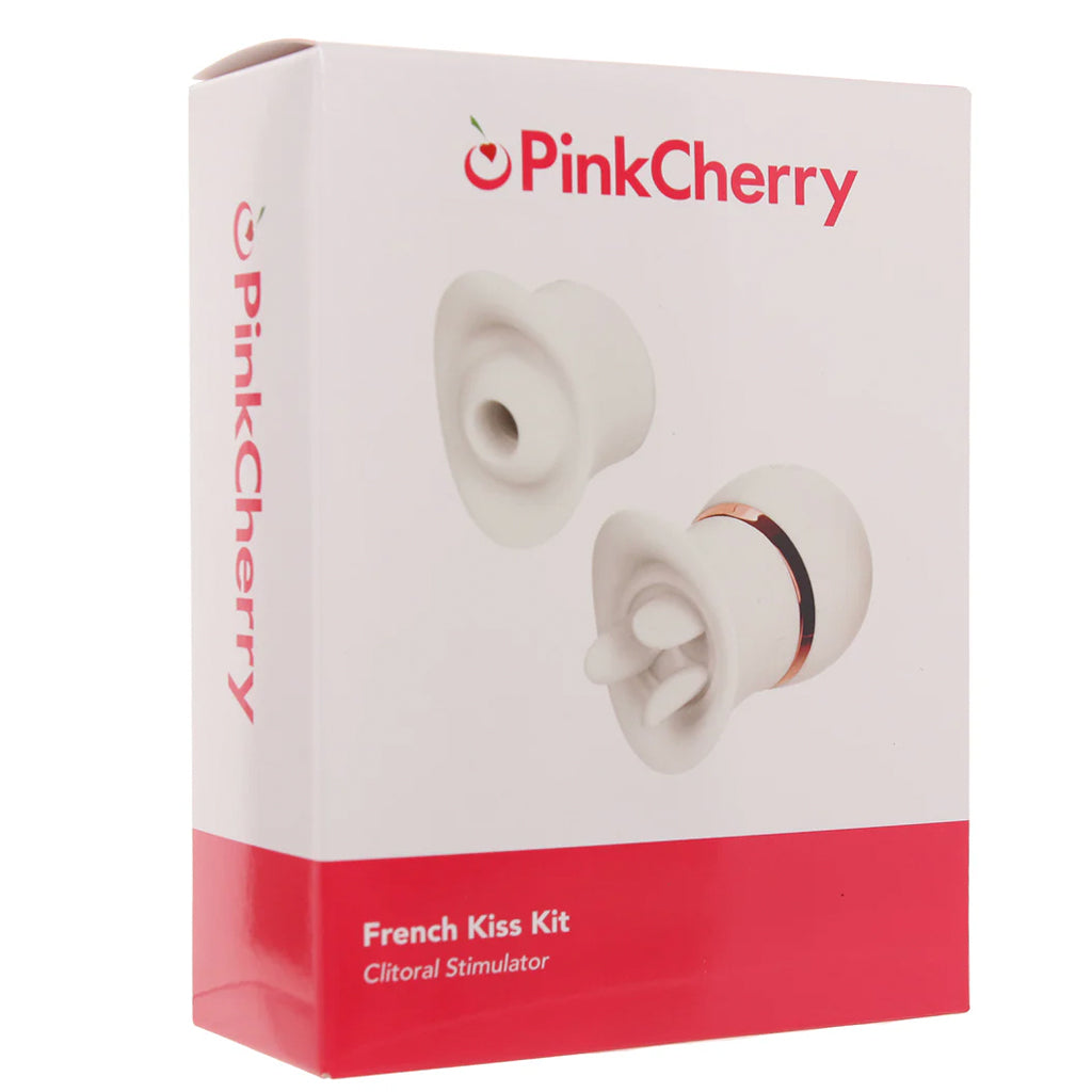 PinkCherry French Kiss Clitoral Stimulator Kit Vibrators > Clitoral Stimulators - Tophatter Daily Deals