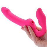 Strap U Mighty Licker Strapless Strap-On Vibe Vibrators > Strap-On & Wearable - Tophatter Daily Deals