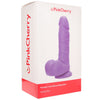 PinkCherry 7 Inch Purple Silicone Ballsy Dildo Dildo Sex Toys > Realistic Dildos - Tophatter Daily Deals