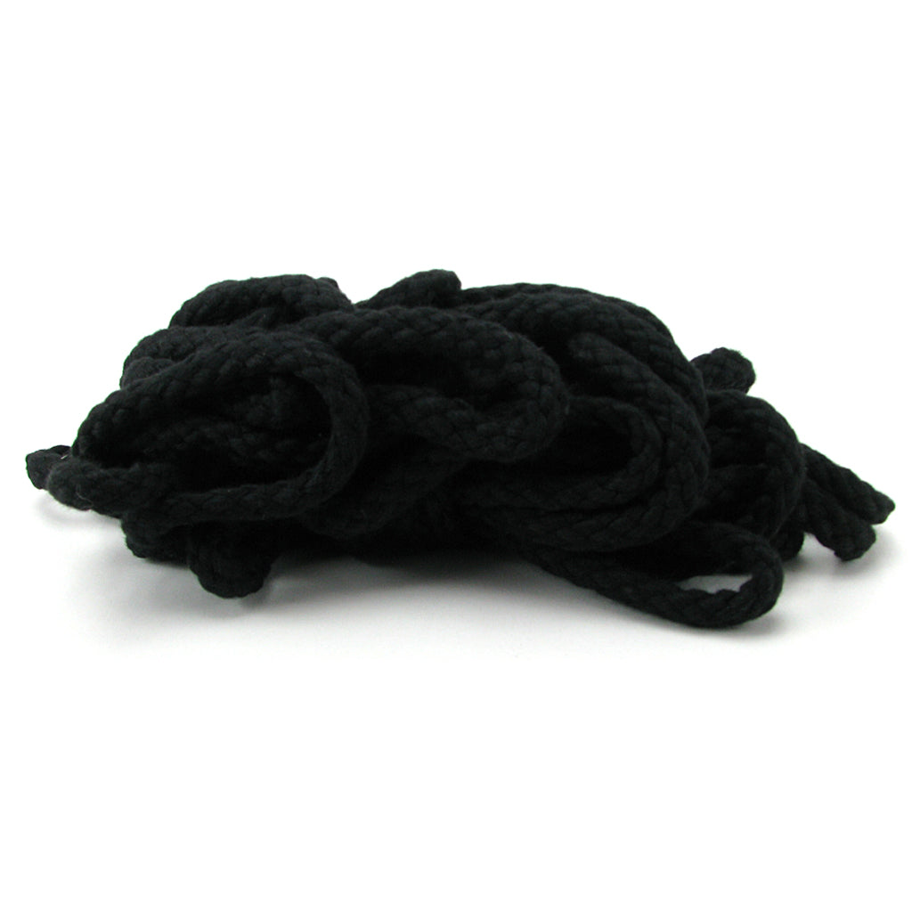 Fetish Fantasy Series 35 Foot Japanese Silk Rope in Black Bondage and Fetish > Restraints - Tophatter Daily Deals