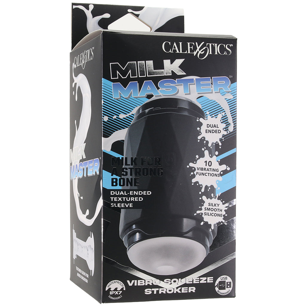 Milk Master Vibro Squeeze Stroker - Tophatter's Adult Sex Toys Online Male Masturbators > Vibrating - Tophatter Daily Deals